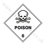 Poison 6 Sign | Safety-Label.co.uk