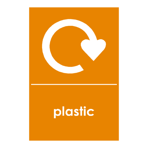 Recycling Plastic Sign | Safety-Label.co.uk
