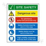 Site Entrance Sign | Safety-Label.co.uk