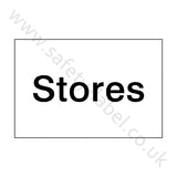 Warehouse Stores Sign | Safety-Label.co.uk