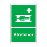Stretcher Sign | Safety-Label.co.uk