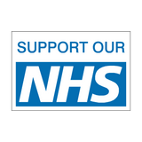 Support Our NHS Sticker | Safety-Label.co.uk