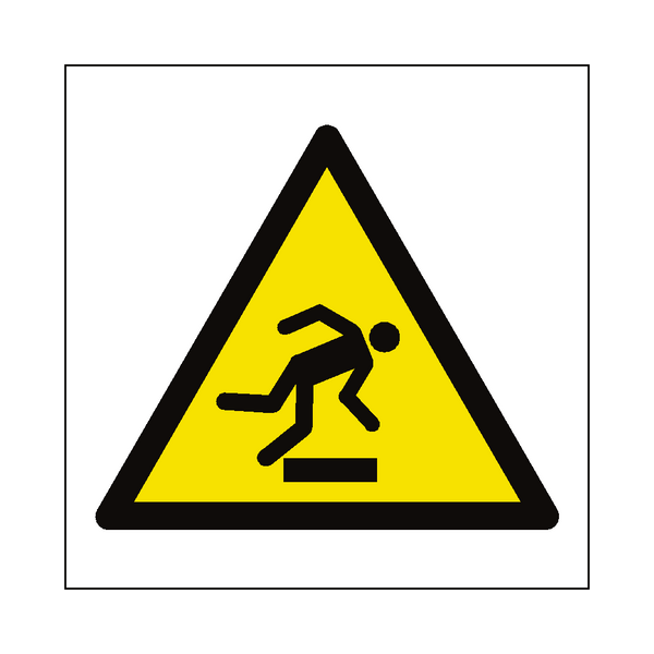 Trip Hazard Symbol Sign