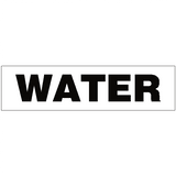 Water Legal Lettering Sticker | Safety-Label.co.uk