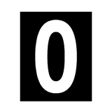 Number Stickers (Printed) | Safety-Label.co.uk